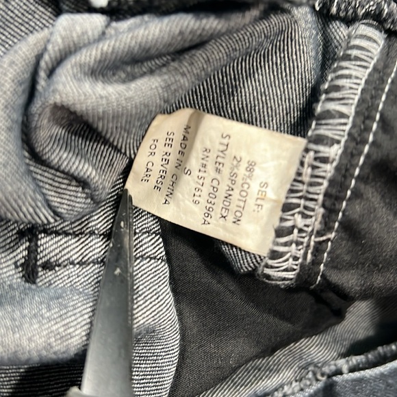 Cloud Ten Bell Bottom Jeans High Rise Size Medium Faded Black Super Flar… - Picture 9 of 9